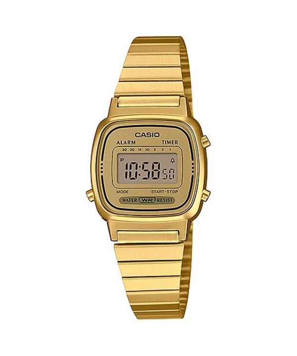 Casio Women's Stainless Steel Digital Quartz Watch